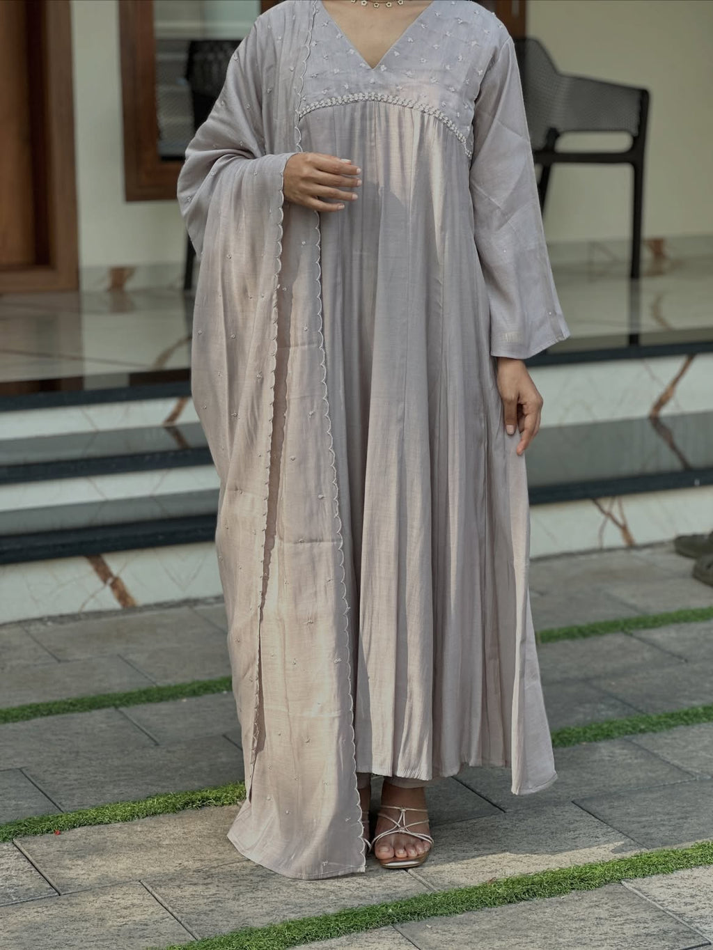 SOFT CHANDERI SUIT