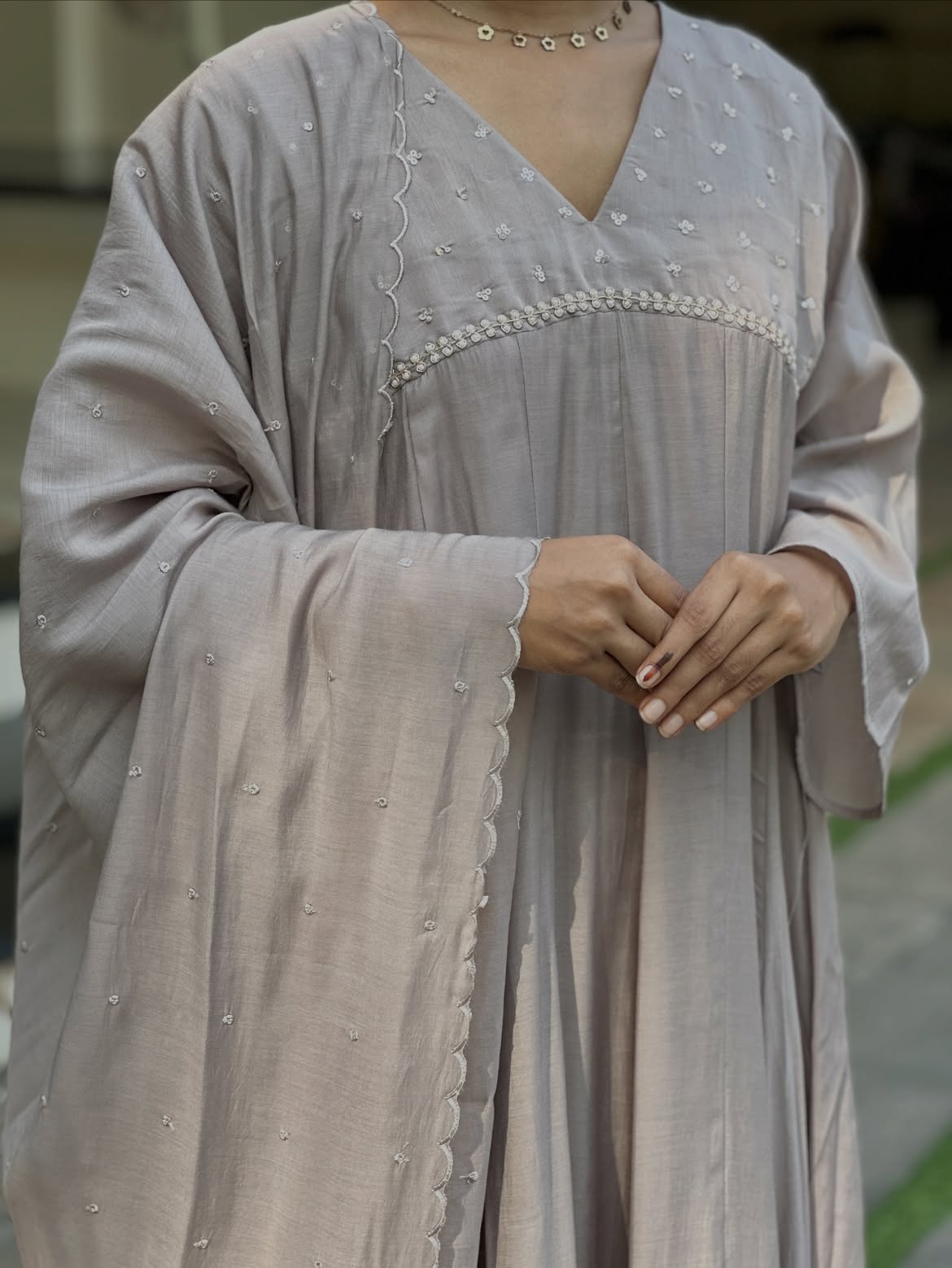 SOFT CHANDERI SUIT