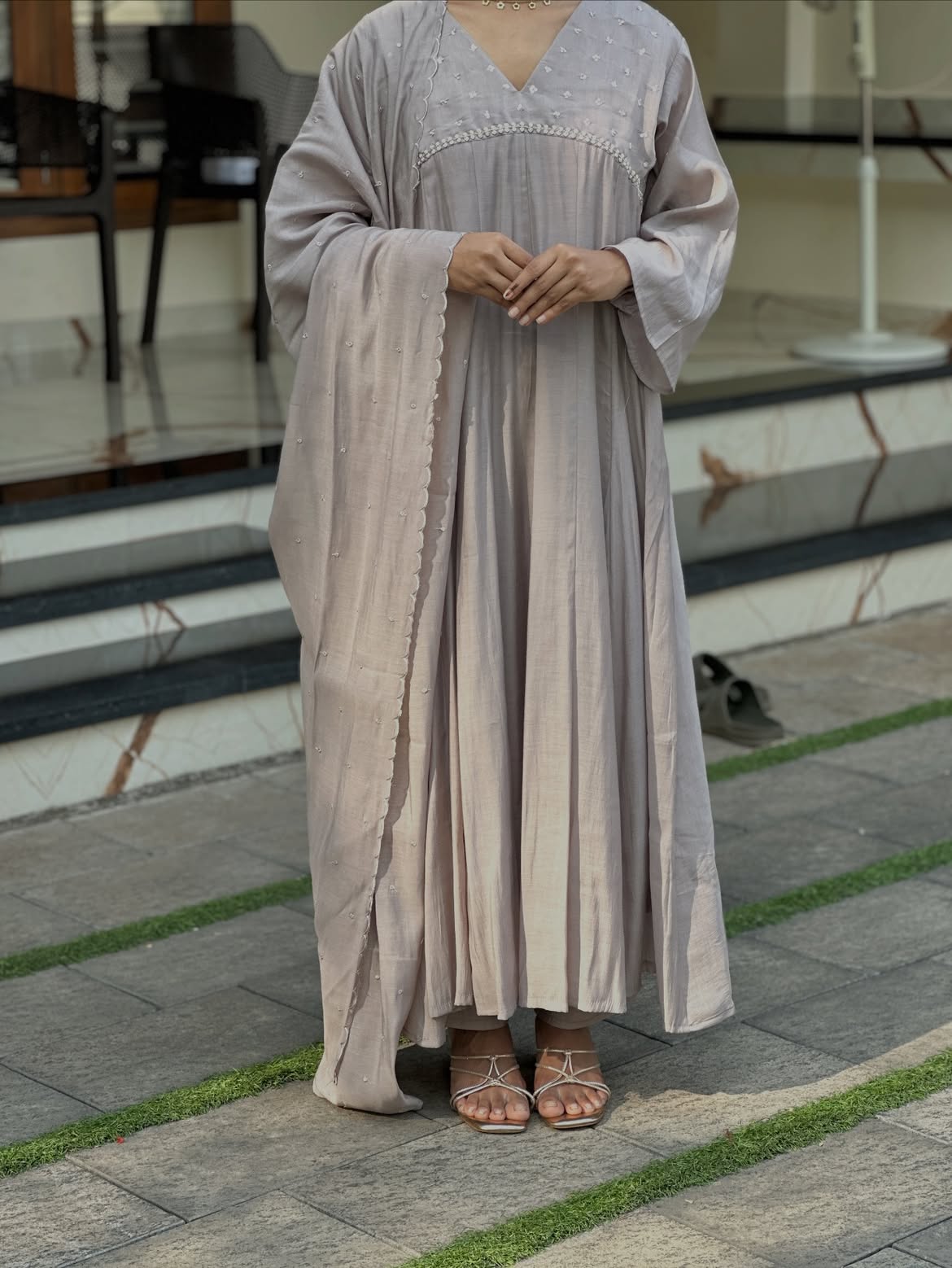 SOFT CHANDERI SUIT